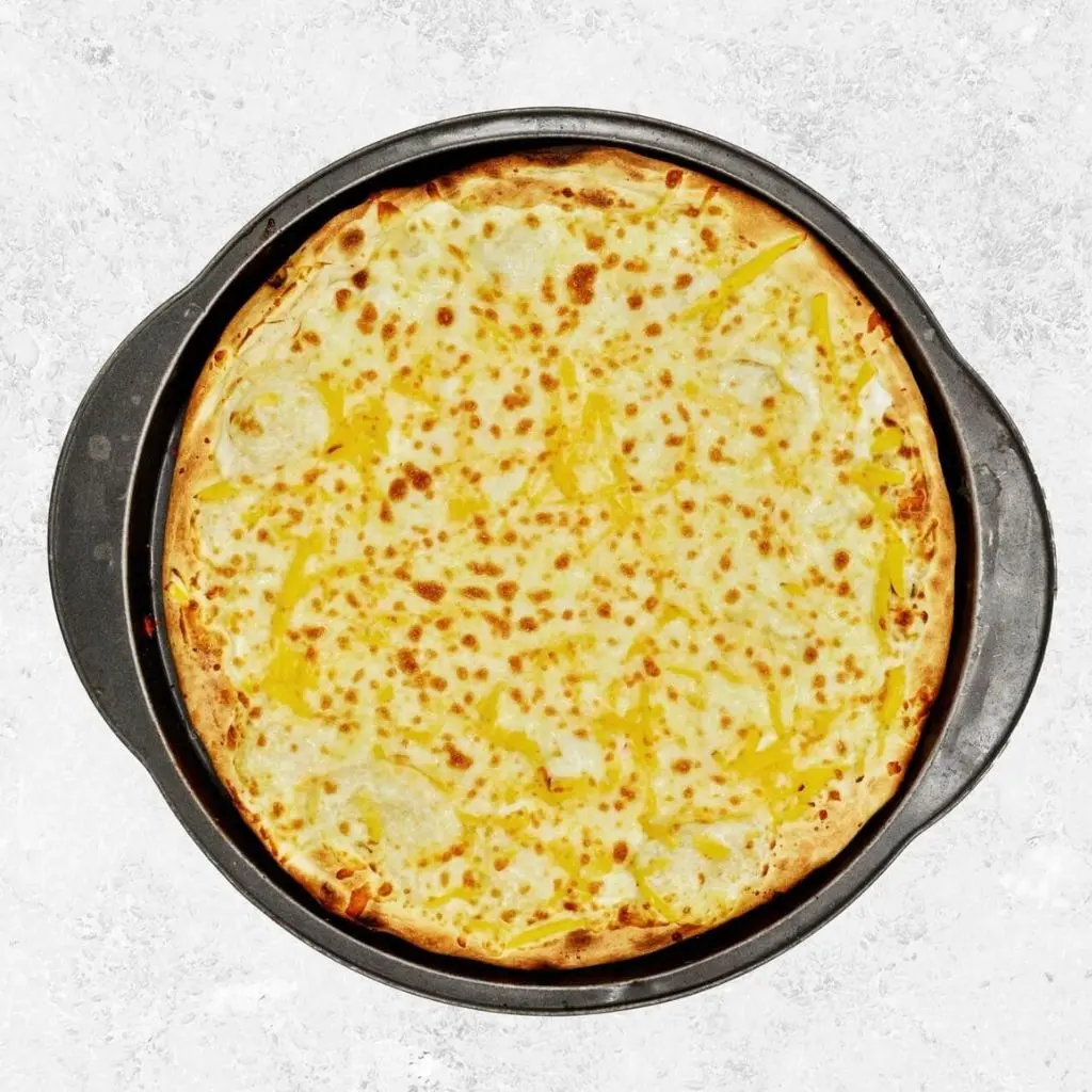 Pizza 3 Types Of Cheese Large